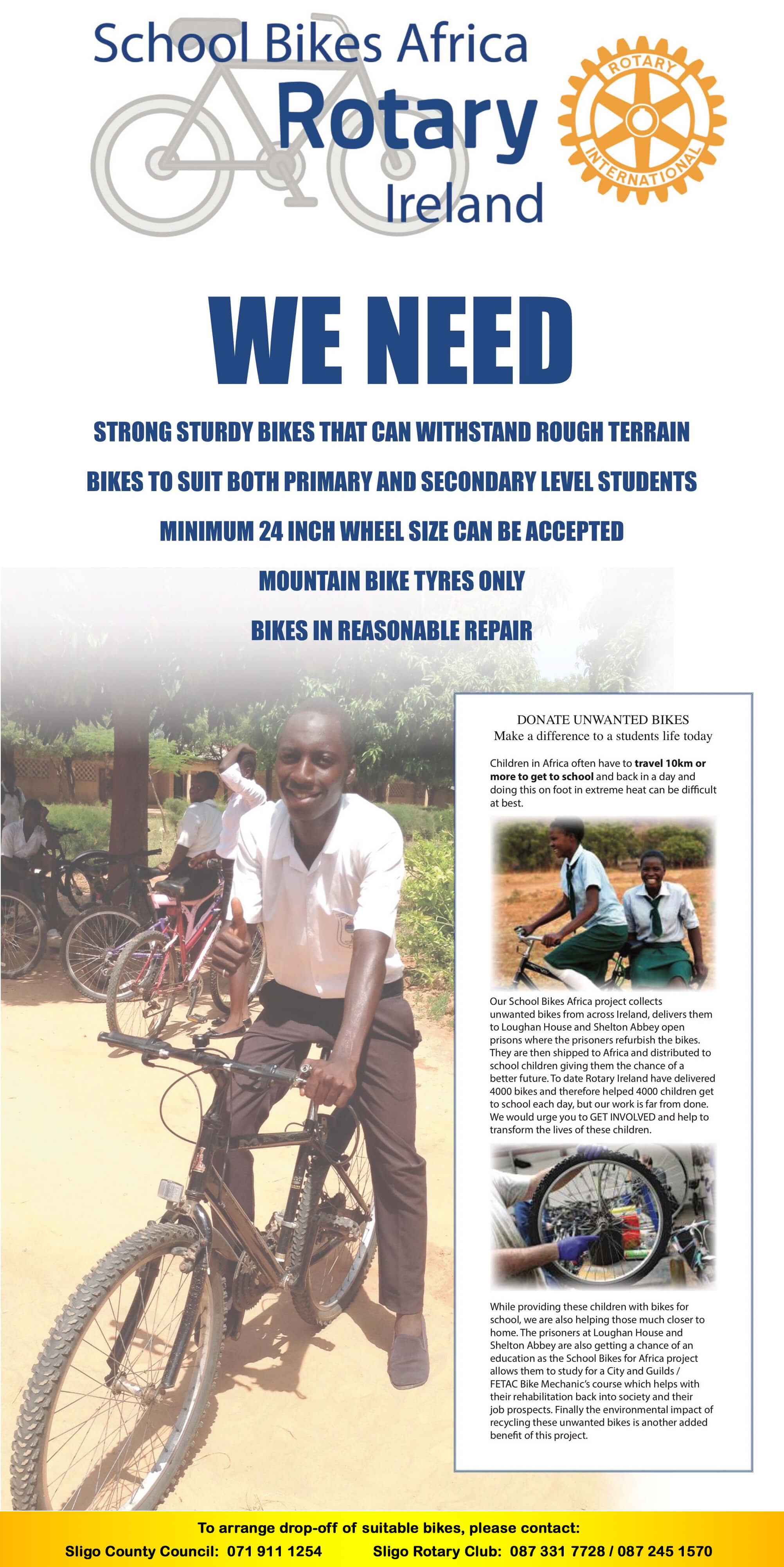Bikes for Africa_Rotary Ireland